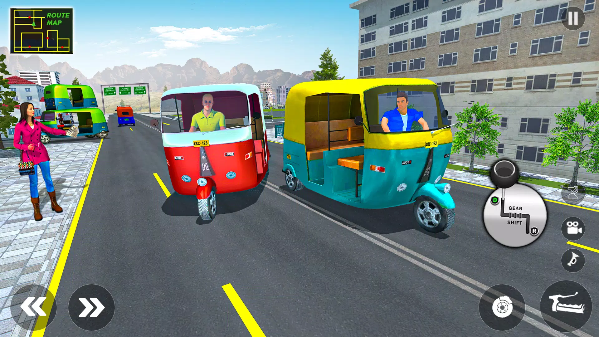 Tuk Tuk Auto Rickshaw Game 3d Screenshots