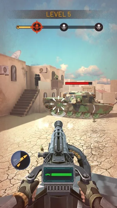 Capturas de tela do Modern War: Vehicle Shooter