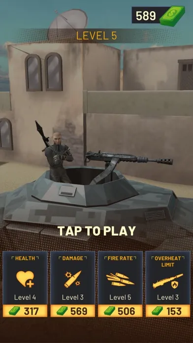 Capturas de tela do Modern War: Vehicle Shooter
