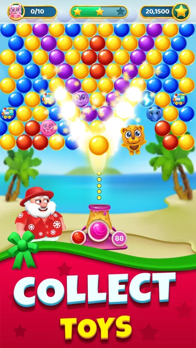 Screenshot di Christmas Games - Bubble Pop