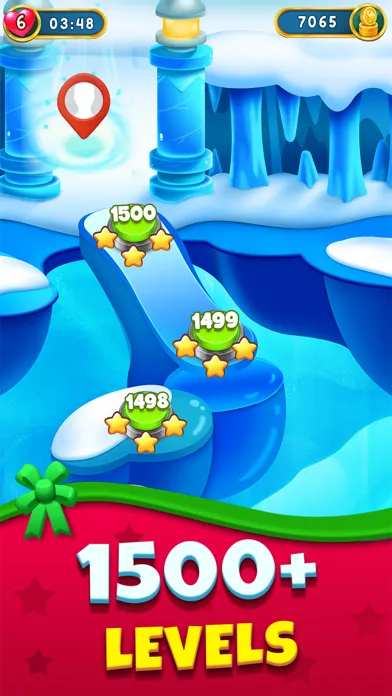 Screenshot di Christmas Games - Bubble Pop