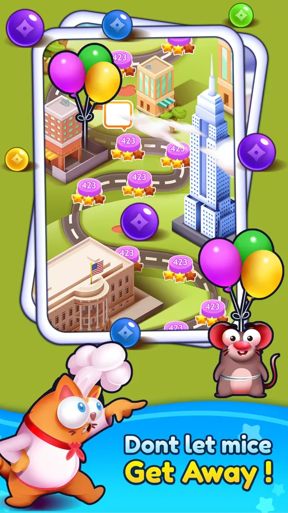 Capturas de pantalla de Bubble Shooter - Kitten Games