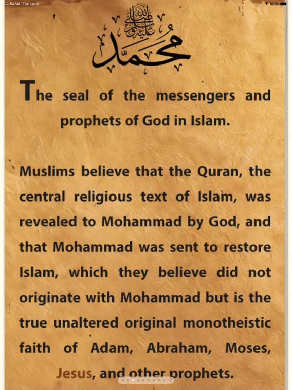 Captures d'écran de This is Mohammad iPad 