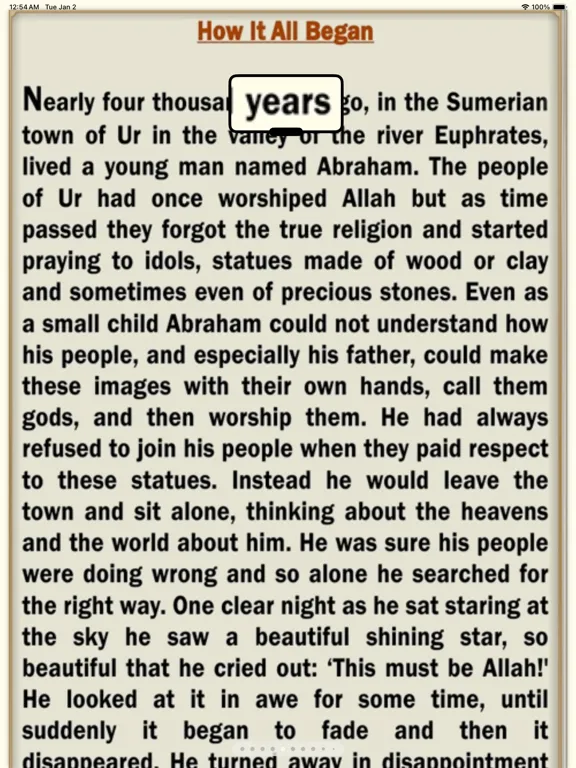 Captures d'écran de This is Mohammad iPad 