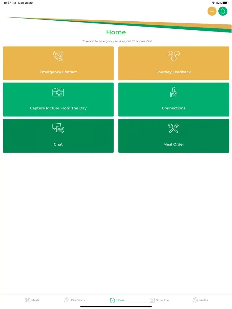 ภาพหน้าจอของ HAJJ SMART ID iPad 