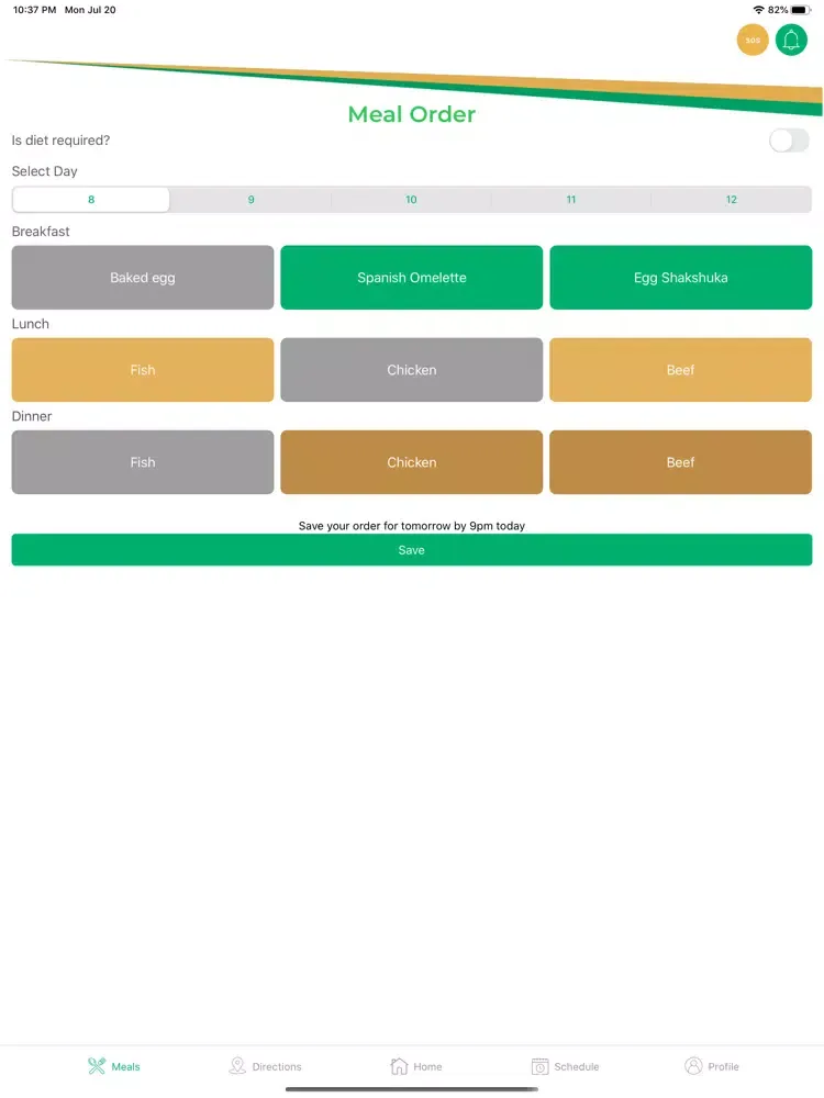 ภาพหน้าจอของ HAJJ SMART ID iPad 
