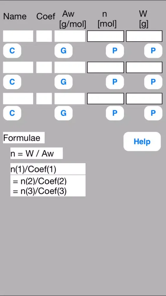 Mol Calculator mini Screenshots