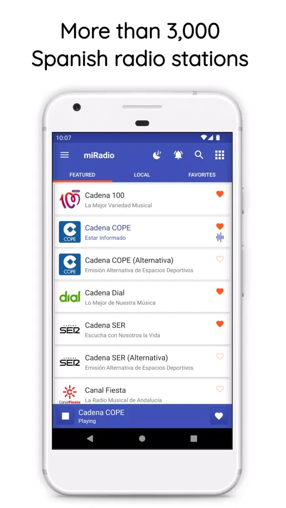 miRadio Screenshots