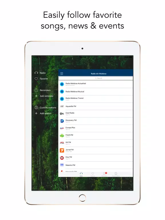Radio din Moldova iPad  স্ক্রিনশট