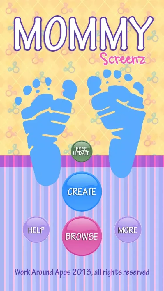 Tangkapan layar Mommy Screenz! - FREE Wallpaper, Frames, Shelves Creator