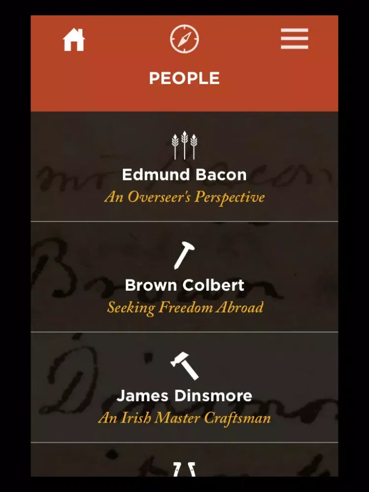 Slavery at Monticello: Life and Work at Mulberry Row iPad  스크린샷