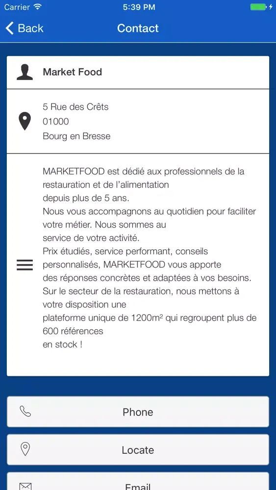 Capturas de pantalla de Market Food