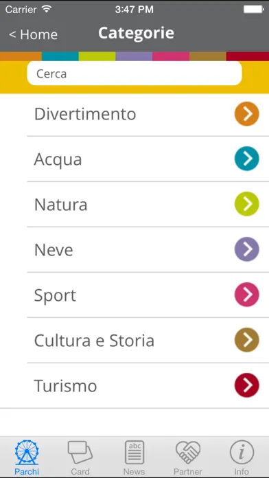 تصاویر MondoParchi App Ufficiale