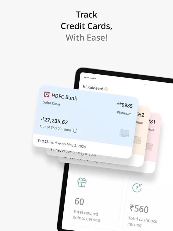 تصاویر Mojek Money: Finance Tracker iPad 