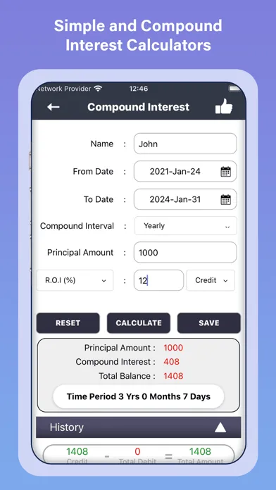 Screenshot di Financial Calculator ®