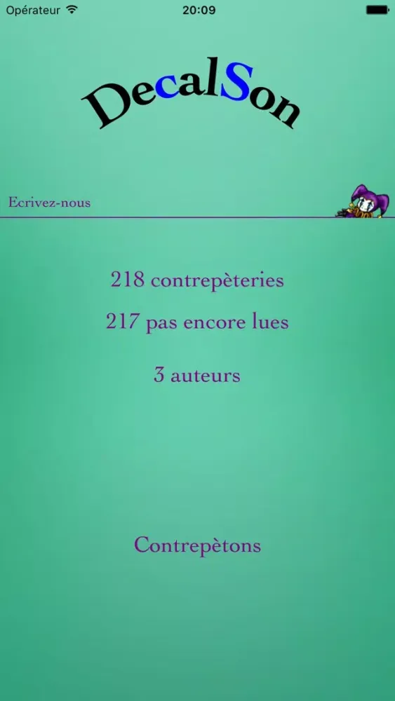 Ảnh chụp màn hình của DecalSon - Contrepèteries