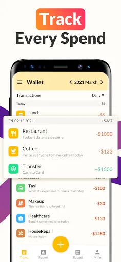 Money Tracker Expense Tracker应用截图