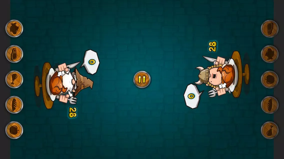 Capturas de tela do Eat Wars