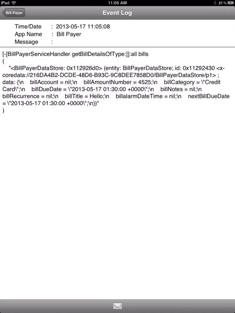 Zrzuty ekranu ConsoleKit iPad 