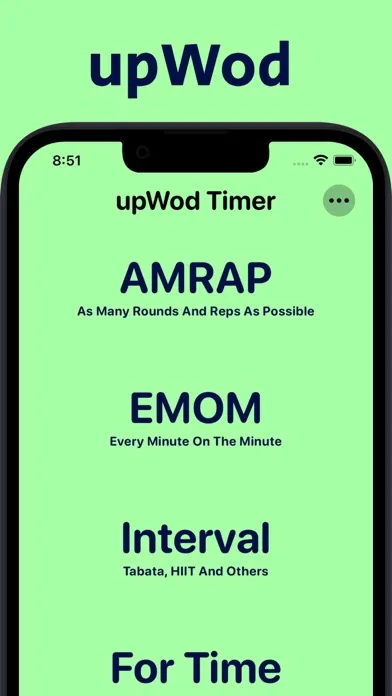 upWod Timer - Workout Timer স্ক্রিনশট