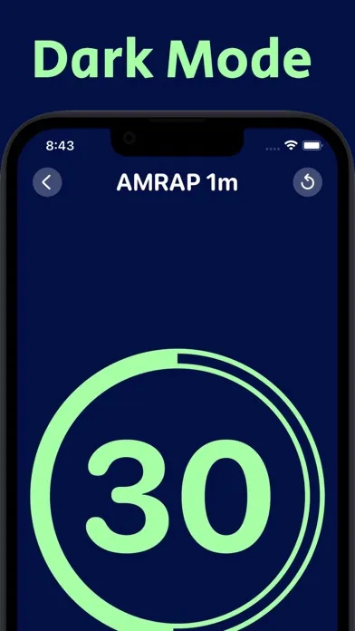 upWod Timer - Workout Timer স্ক্রিনশট