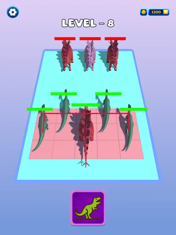 Captures d'écran de Monsters Merge: Dinosaur Games iPad 