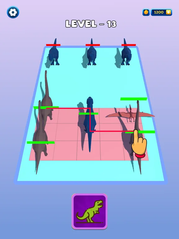 Captures d'écran de Monsters Merge: Dinosaur Games iPad 