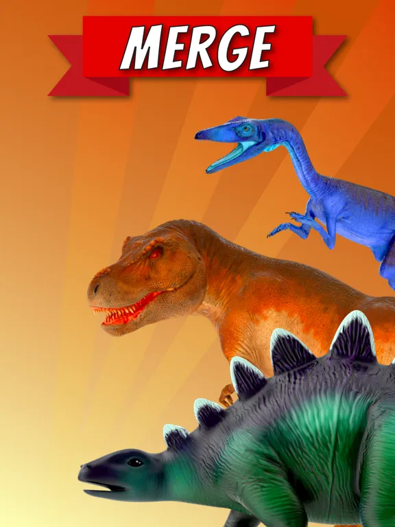 Captures d'écran de Monsters Merge: Dinosaur Games iPad 