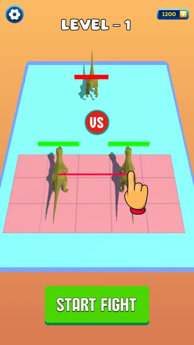 Captures d'écran de Monsters Merge: Dinosaur Games