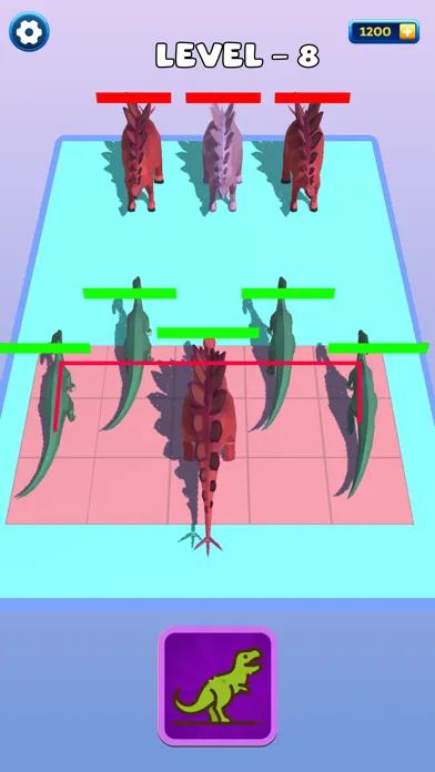 Captures d'écran de Monsters Merge: Dinosaur Games