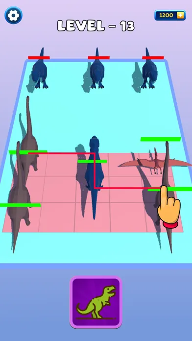 Captures d'écran de Monsters Merge: Dinosaur Games