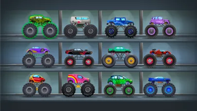 Captures d'écran de Monster Truck Racing Kids Game