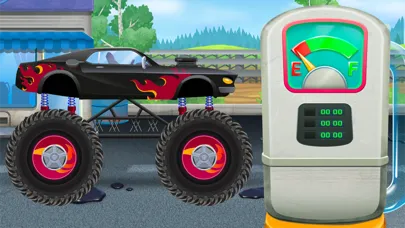 Captures d'écran de Monster Truck Racing Kids Game