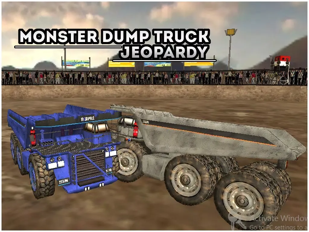 Monster Dump Truck Jeopardy iPad  Screenshots
