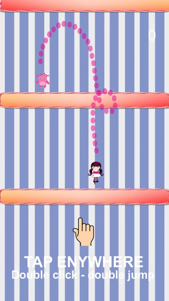 Ảnh chụp màn hình của Monster Jump High