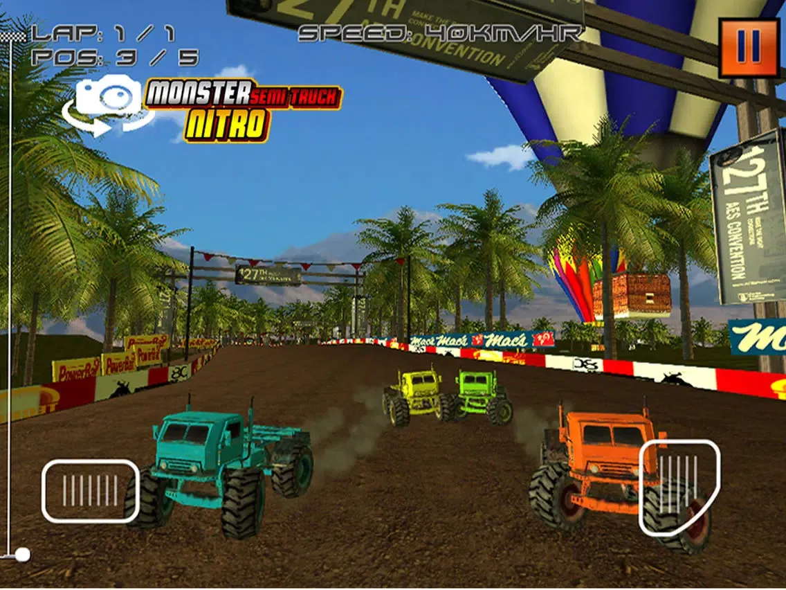 Monster Semi Truck Nitro iPad 應用截圖