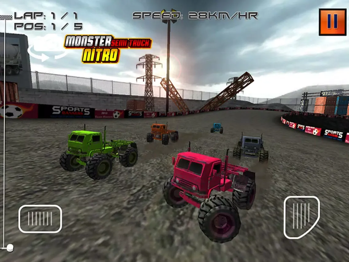 Monster Semi Truck Nitro iPad 應用截圖