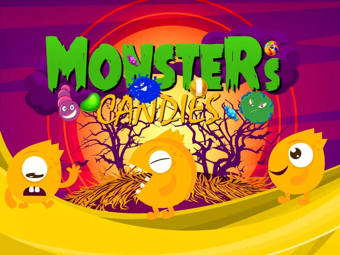 Monsters Hungry of Candies iPad 应用截图