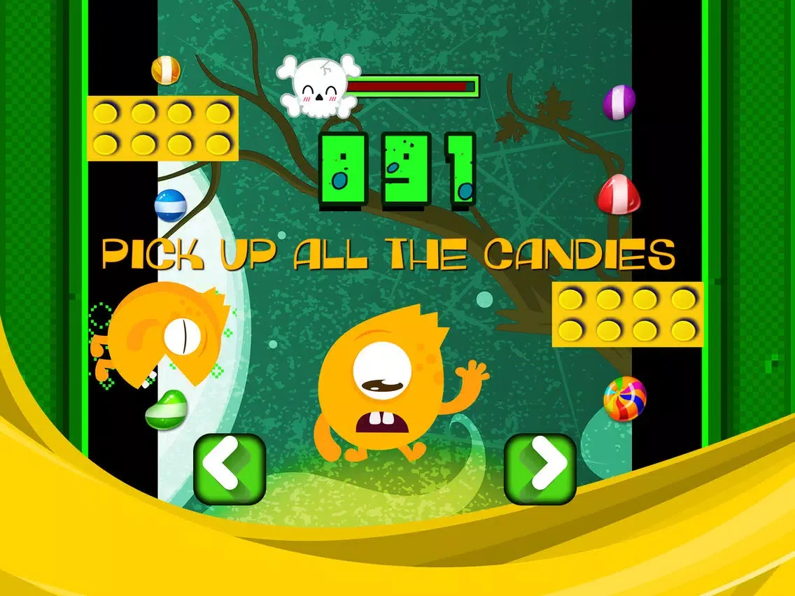 Monsters Hungry of Candies iPad 应用截图
