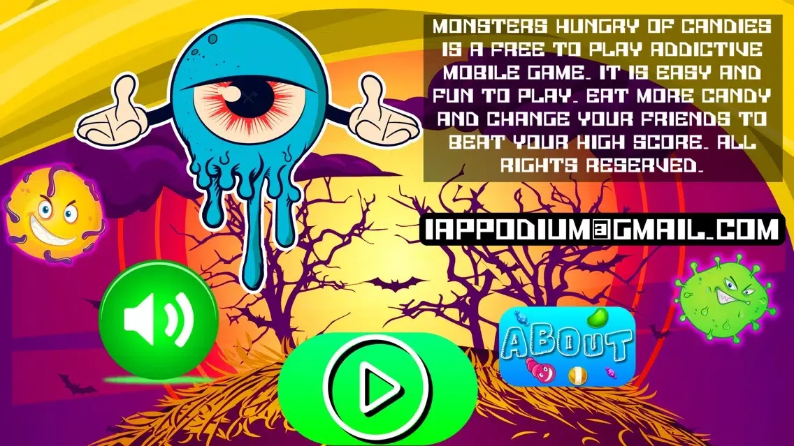 Monsters Hungry of Candies应用截图