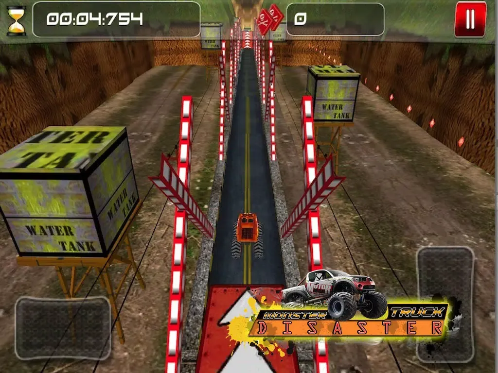 Capturas de pantalla de Monster Truck Disaster ( 3D Car Racing Games ) iPad 