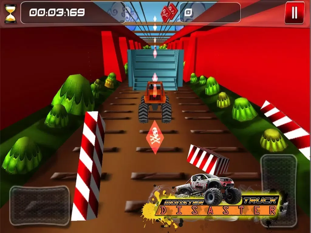 Capturas de pantalla de Monster Truck Disaster ( 3D Car Racing Games ) iPad 