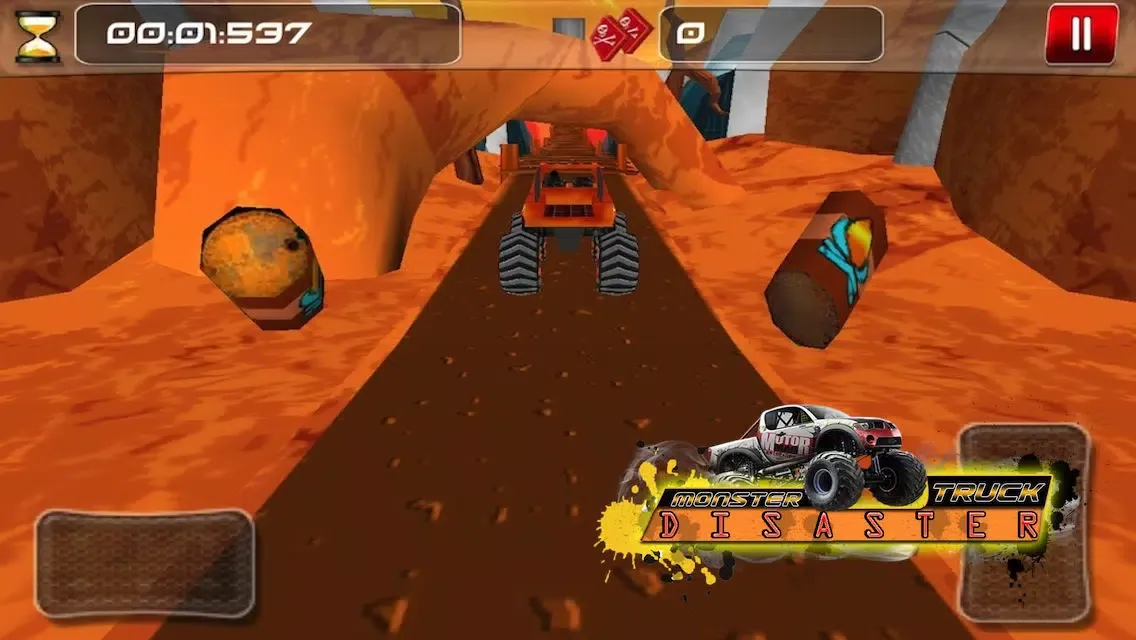 Capturas de pantalla de Monster Truck Disaster ( 3D Car Racing Games )