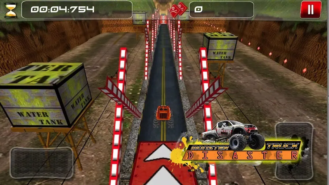 Capturas de pantalla de Monster Truck Disaster ( 3D Car Racing Games )