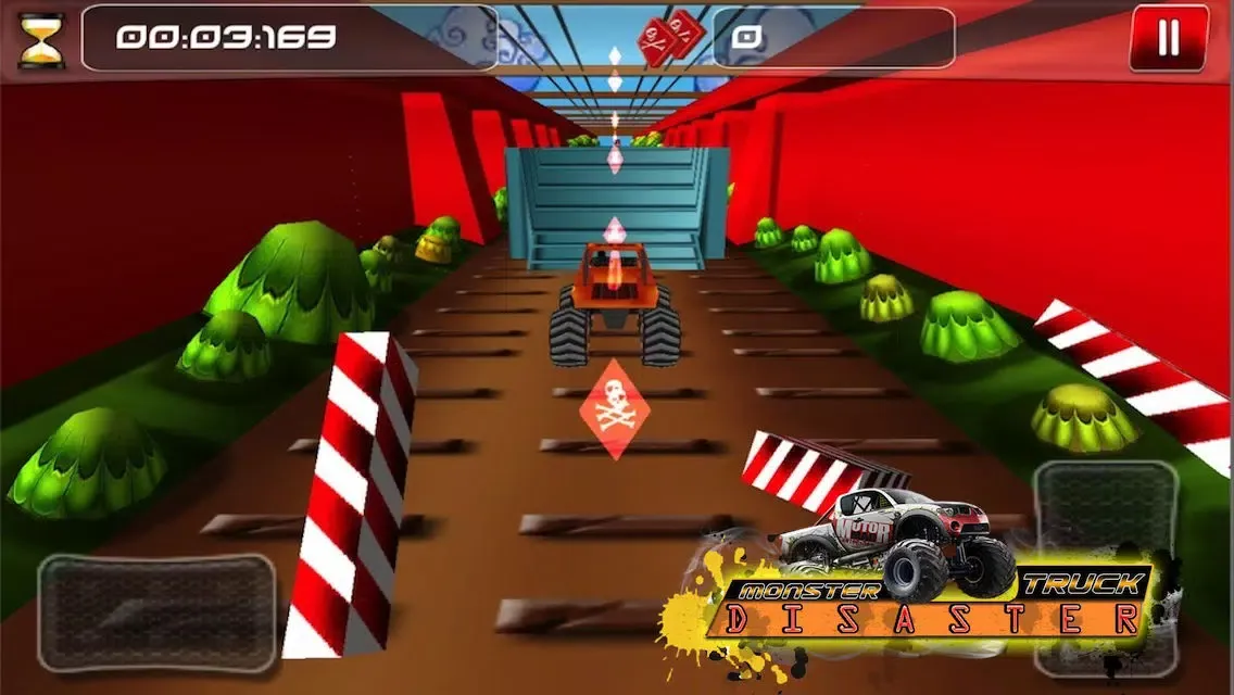 Capturas de pantalla de Monster Truck Disaster ( 3D Car Racing Games )