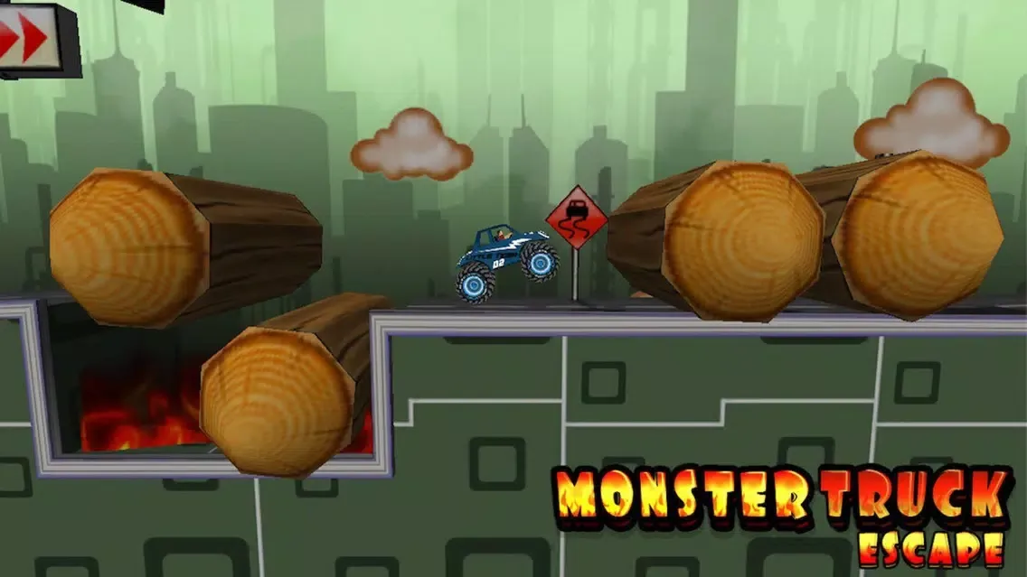 Monster Truck Escape: Car Race স্ক্রিনশট