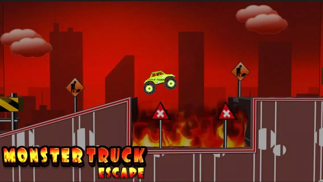 Monster Truck Escape: Car Race স্ক্রিনশট