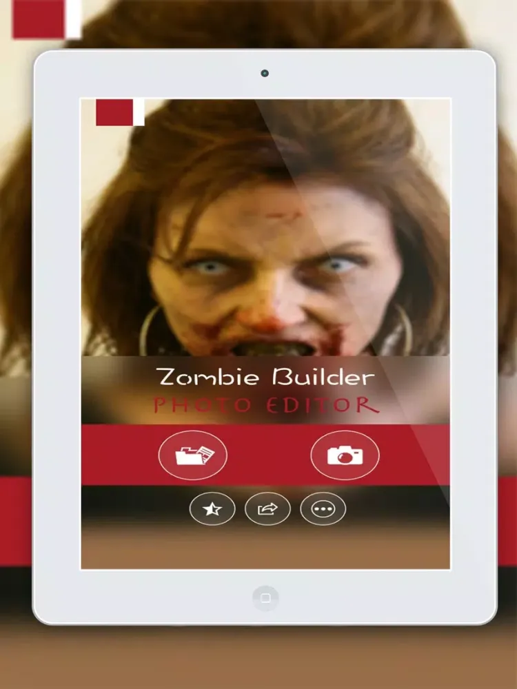 Montage photo visage Zombie iPad  Ekran Görüntüleri