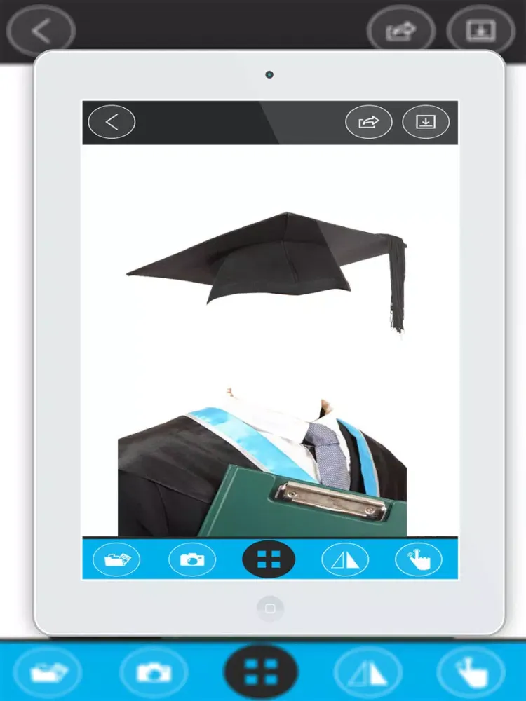 Captures d'écran de Boy graduation Suit Photo Montage :latest And New Photo Montage With Own Photo Or Camera iPad 