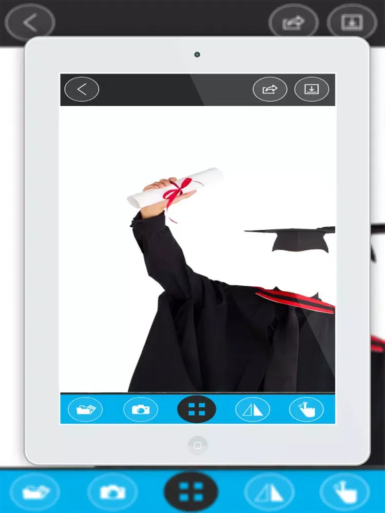 Captures d'écran de Boy graduation Suit Photo Montage :latest And New Photo Montage With Own Photo Or Camera iPad 